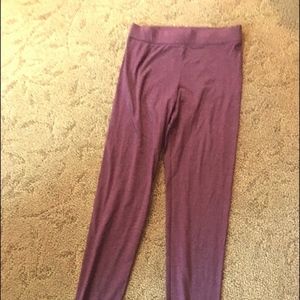 Maroon Leggings from PINK